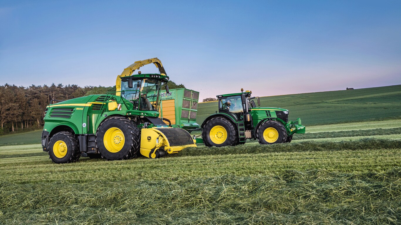 John Deere introducerer ny 8600 finsnitter