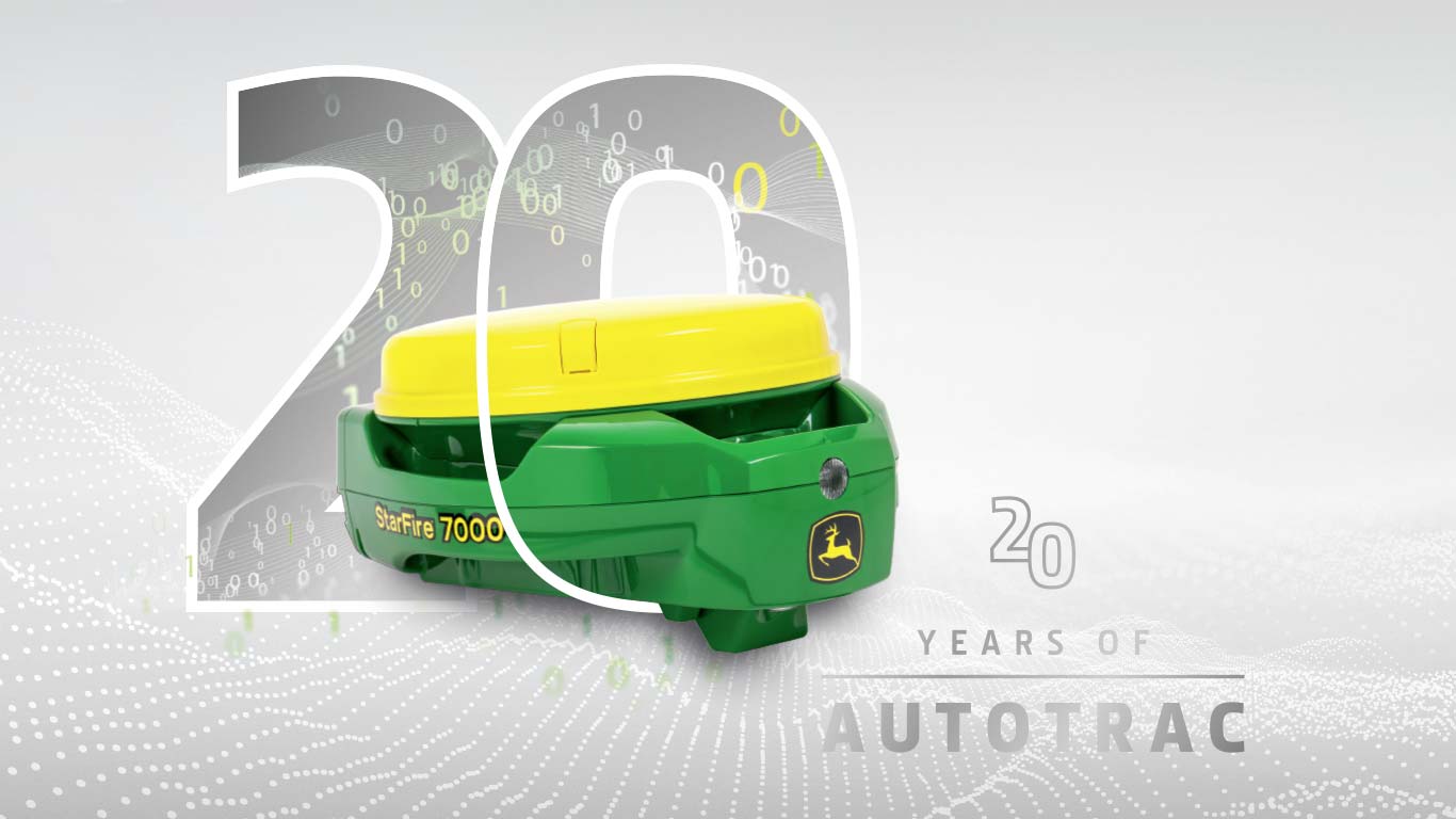 AutoTrac™: 20 år med præcisionsstyring