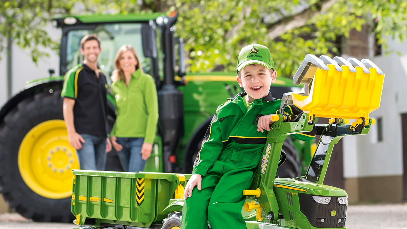 John Deere kollektionens brochureomslag