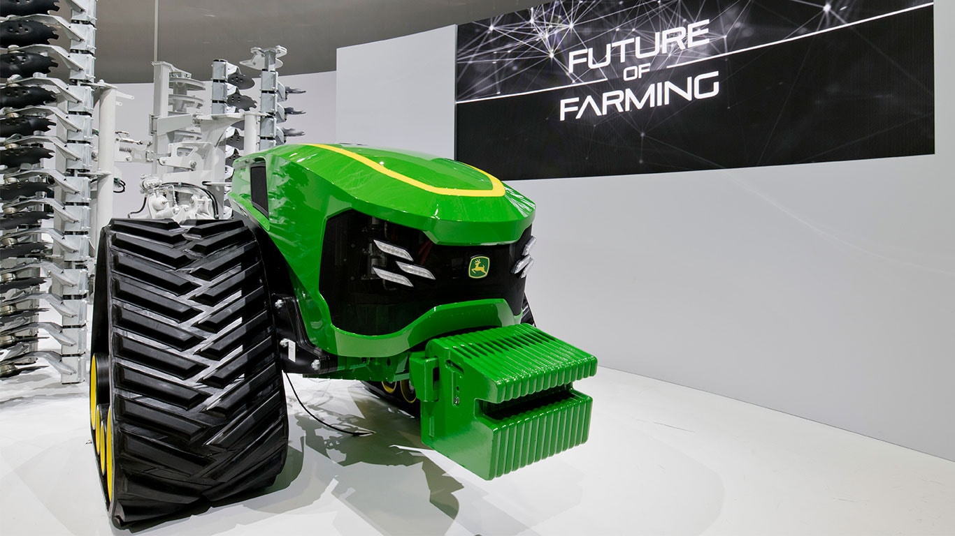 Autonom elektrisk traktor