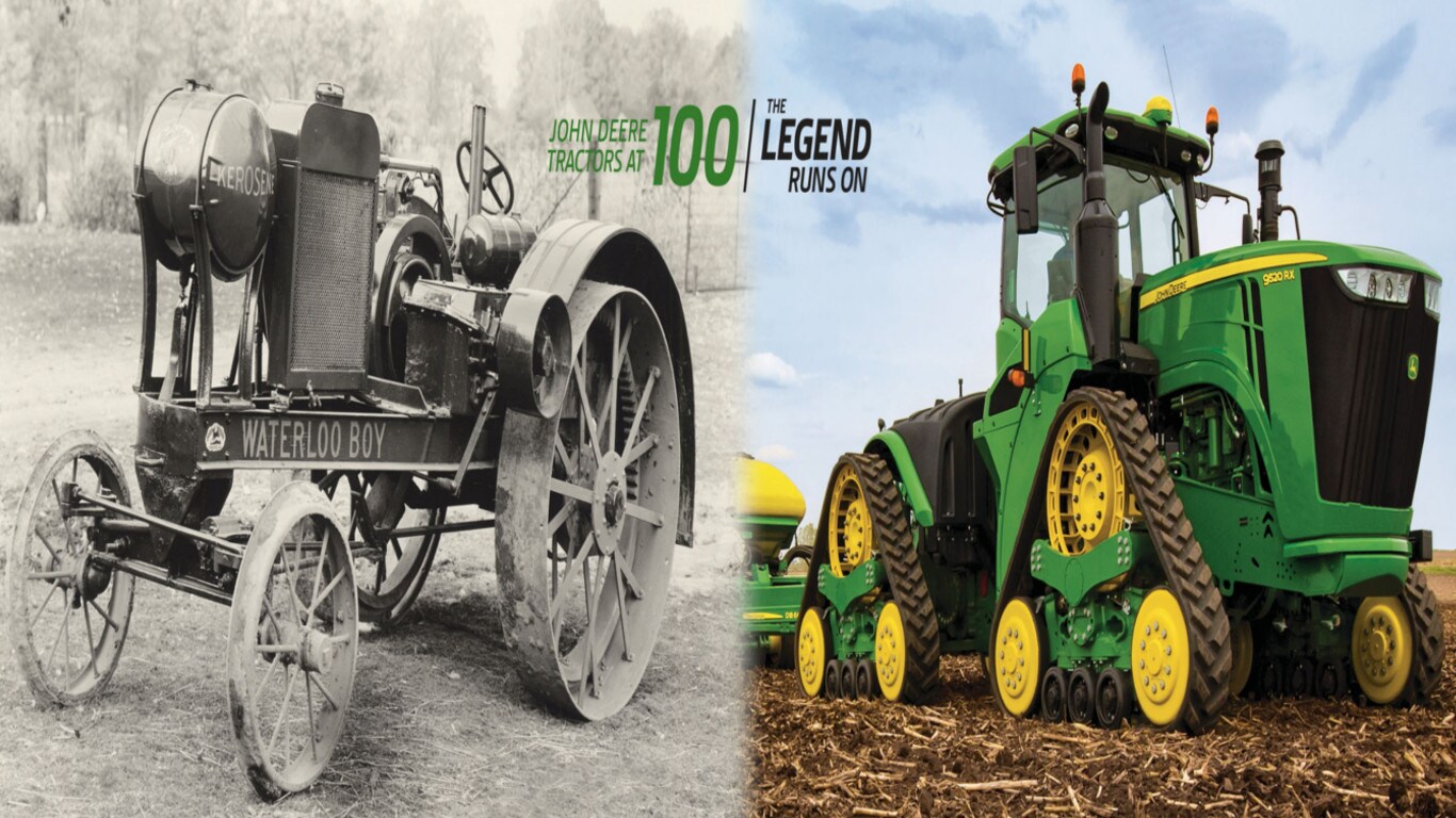 100 Years of John Deere Tractors