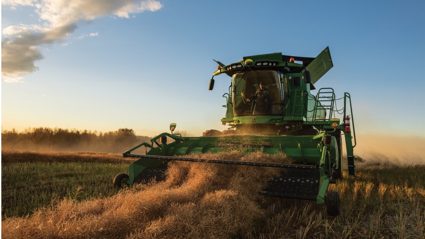Combine updates from John Deere