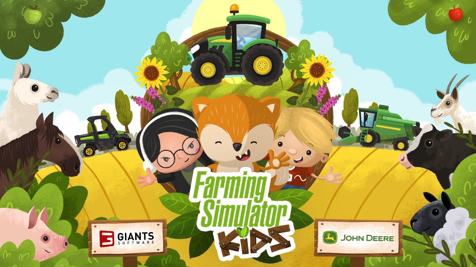 GIANTS Software og John Deere lancerer et sjovt landbrugsspil for børn