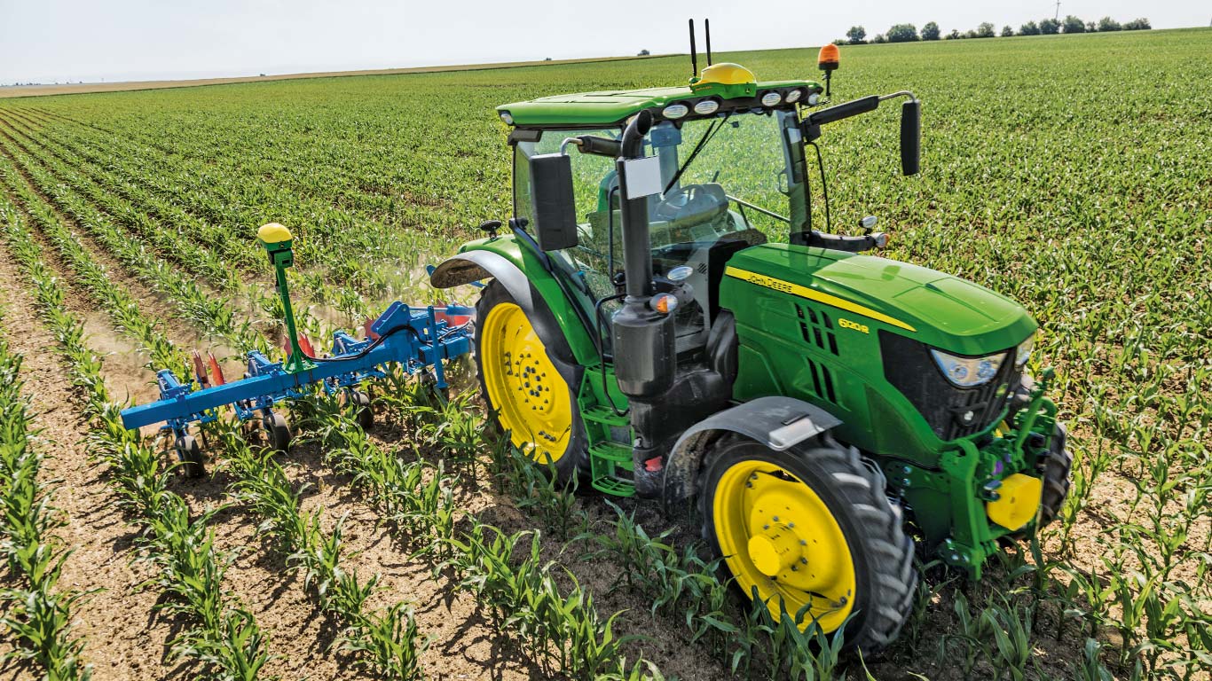 Traktorintegreret John Deere Active Implement Guidance™