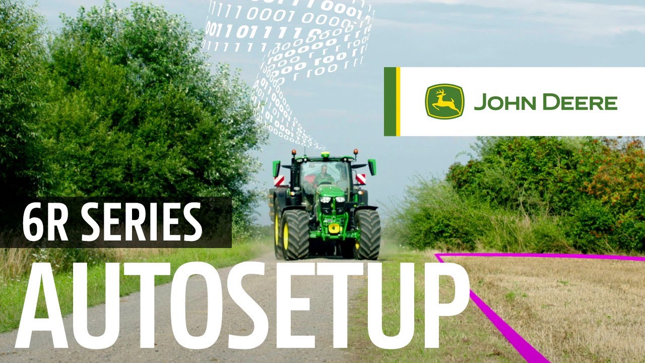 6R-serie traktorer AutoSetup