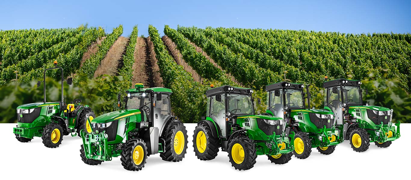 Traktorer i 5-serien til højværdiafgrøder